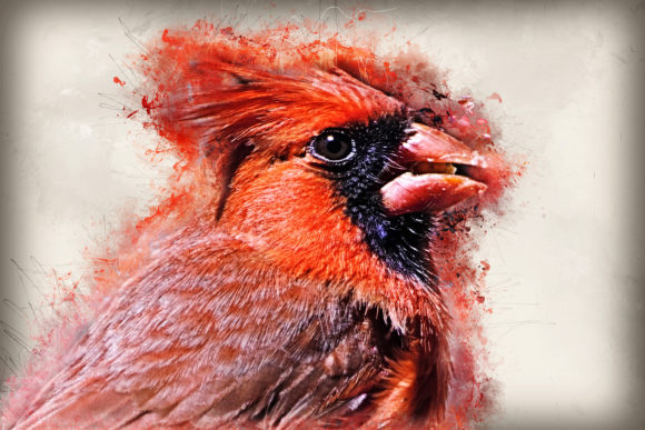 Download Grunge Style Bird Printable Graphics 07 - Graphic Collection
