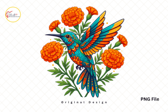 Download Floral Bird Ar Colorful Hummingbird PNG - Premium Resources