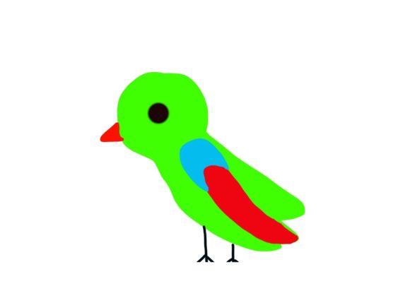 Download Green Bird Illustration/graphic - Graphic Collection